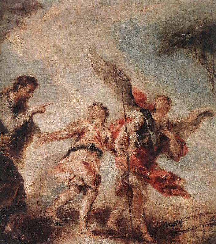 The Departure of Tobias kj, GUARDI, Gianantonio